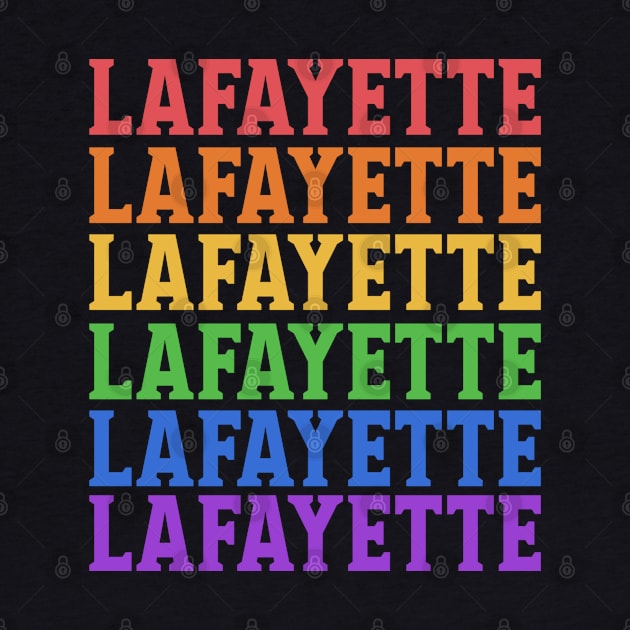 LAFAYETTE COLORFUL DESTINATION by OlkiaArt